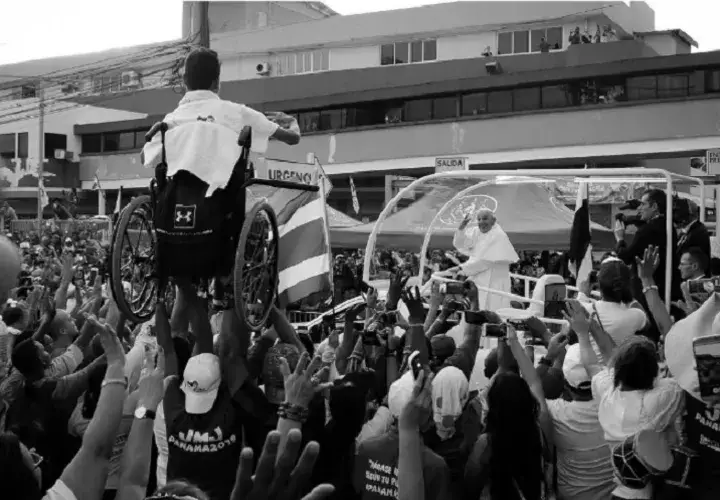 Imagen tomada por Carlos Yap que ha impactado a millones de personas en la JMJ 2019. Foto: Carlos Yap