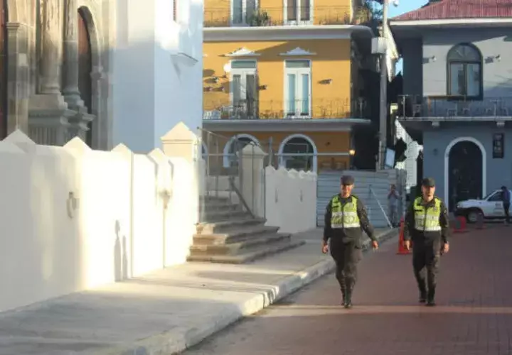 SPI despeja el Casco Antiguo. Cortesía