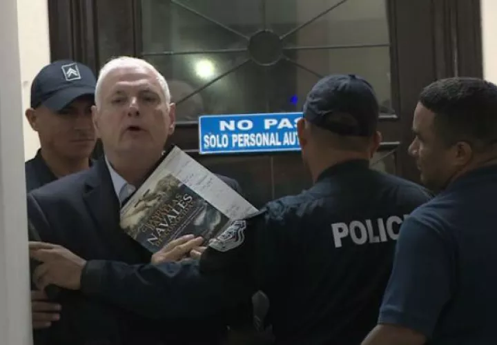 El expresidente Ricardo Martinelli reitera que es inocente. Foto: Archivo