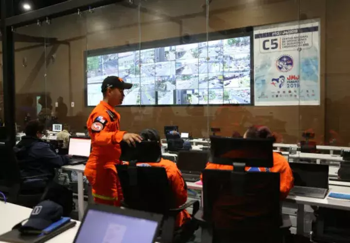 Centro Nacional de Operaciones de Seguridad y Emergencias (C5) Panamá.