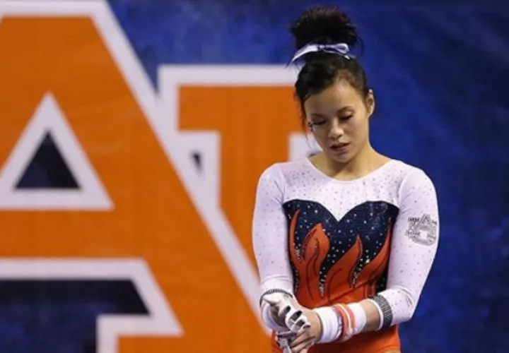 Samantha Cerio de la Universidad de Auburn. Foto: Instagram