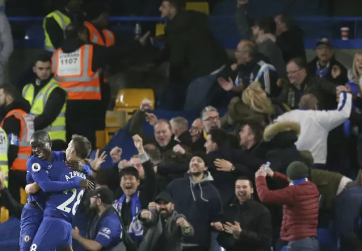  Chelsea se llevó la victoria sobre el Manchester City. Foto AP