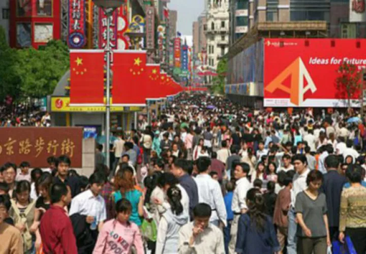 En China hay 1,395 millones de habitantes. EFE