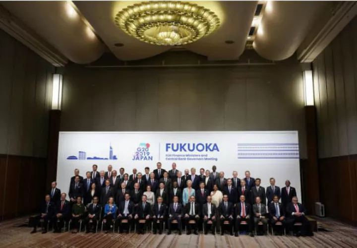 Representantes de los países miembros del G20. EFE