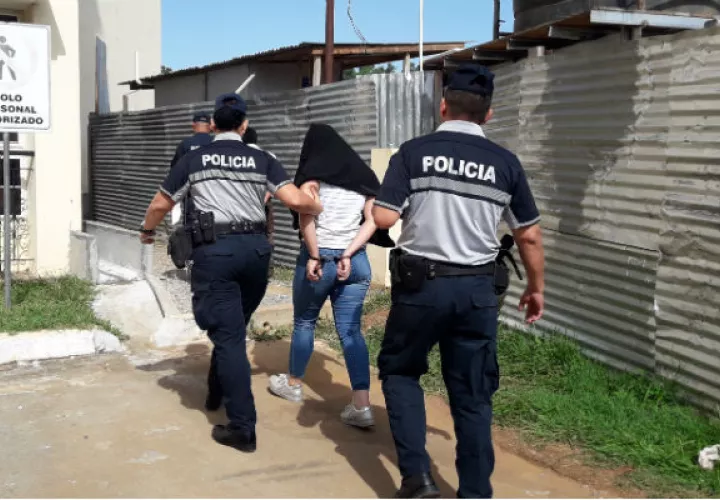 Fue llevada al Centro Femenino de Los Algarrobos. Foto: Mayra Madrid. 