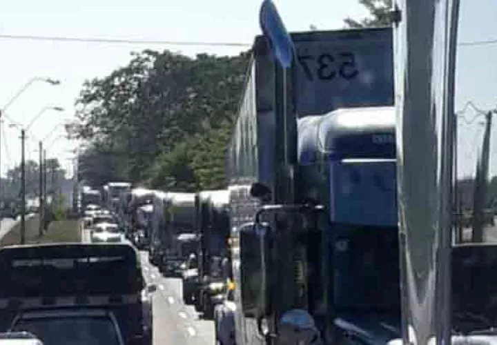 Los transportistas panameños luchan contra las prácticas desleales de los centroamericanos.