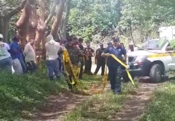 El cadáver fue ubicado por varias personas en Chiriquí. 