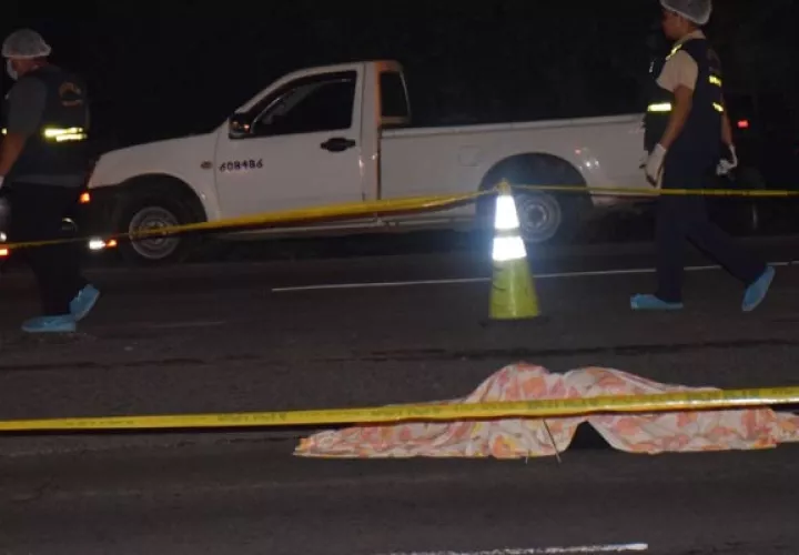 La sub dirección de operaciones del tránsito en la provincia de Chiriquí reitera el llamado a los peatones a que utilicen los puentes elevados. Foto/Mayra Madrid