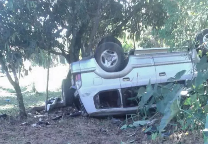  El conductor de la camioneta no tenía licencia de conducir en Chiriquí.