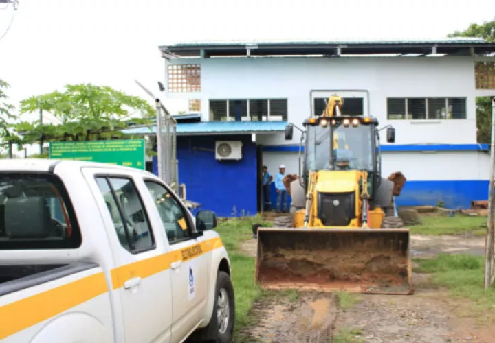 Se realizaron trabajos para subsanar los daños en Chitré. 