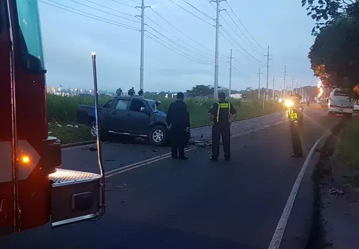Accidente se registró en Ciudad del Saber.