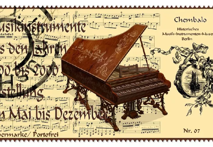El clavecín fue uno de los instrumentos de la época colonial. Foto: Pixabay