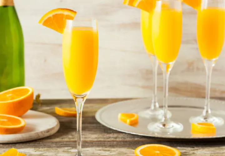 Las mimosas son las favoritas para disfrutar en la mañana. 