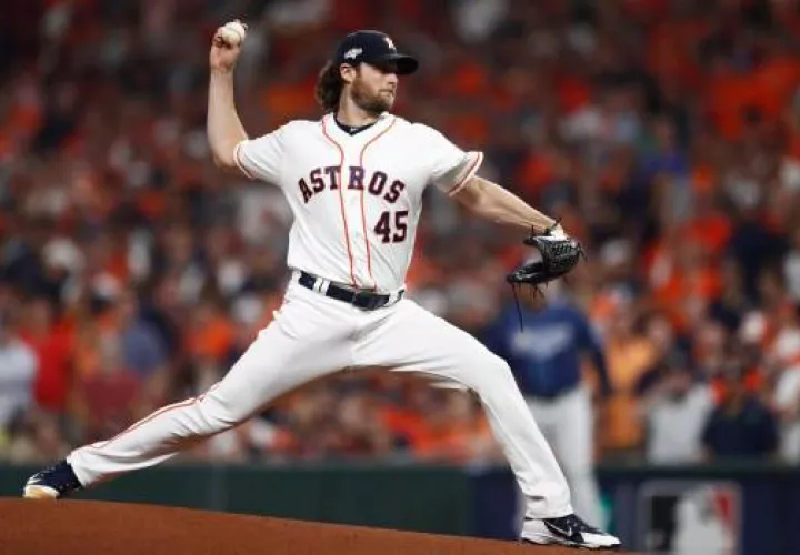 Gerrit Cole tuvo tremenda labor. Foto:EFE