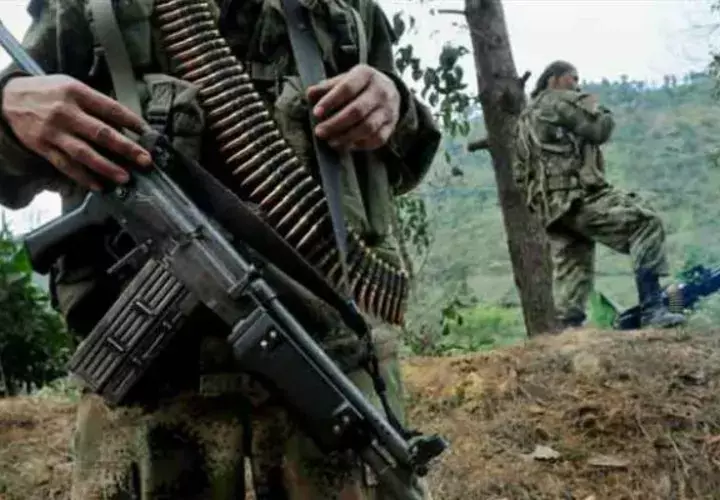 Miembros de la FARC. Foto: EFE