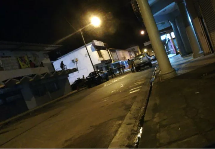 Lugar donde se escucharon los disparos en la provincia de Colón. 