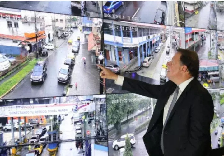 Gobierno apuesta a sistema de videovigilancia para minimizar el crimen en Colón. Cortesía