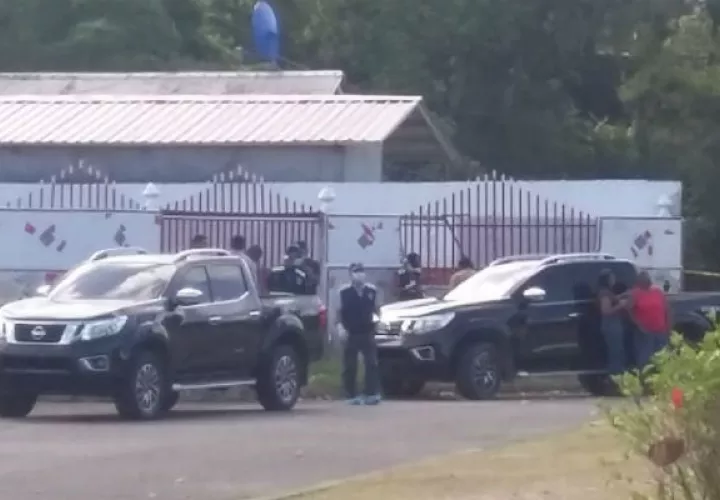  Sitio donde mataron a Carlos Josue Canoon. Foto: Diómedes Sánchez. 