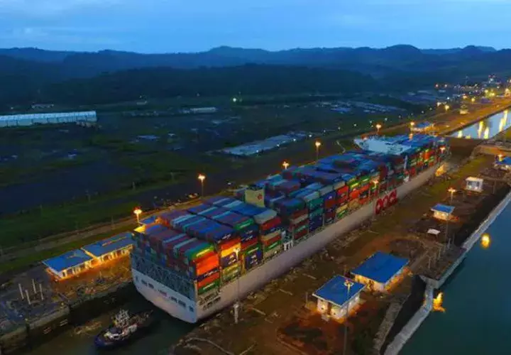 Autoridades deben adecuar la capacidad de la logística portuaria. Foto: Canal de Panamá