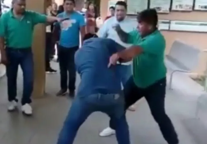 Se desconocen las causas de la pelea entre los conductores. Foto/Mayra Madrid