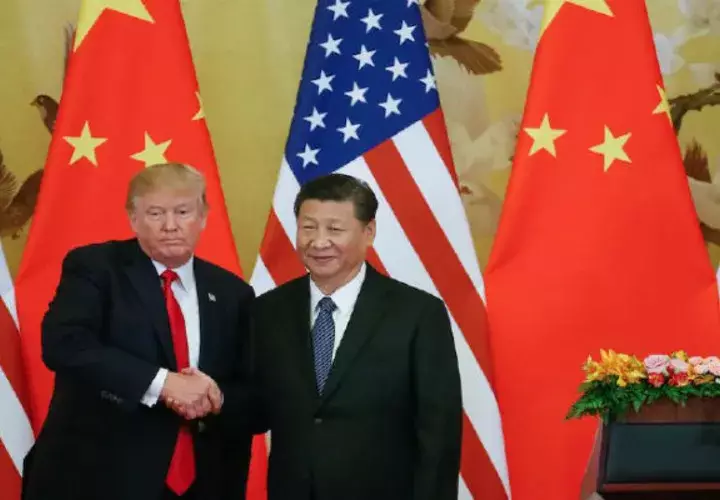Trump y su homólogo chino, Xi Jinping, acordaron una tregua comercial de 90 días. EFE Archivo