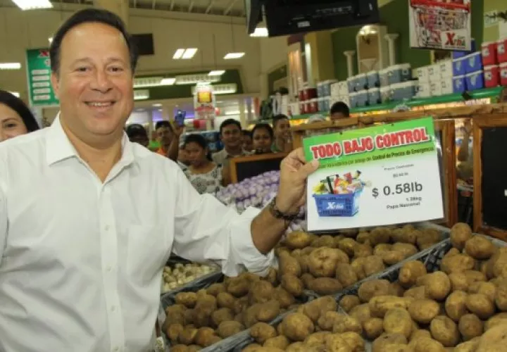 La medida de Control de Precios que fue promovida por el gobierno de Juan Carlos Varela. 
