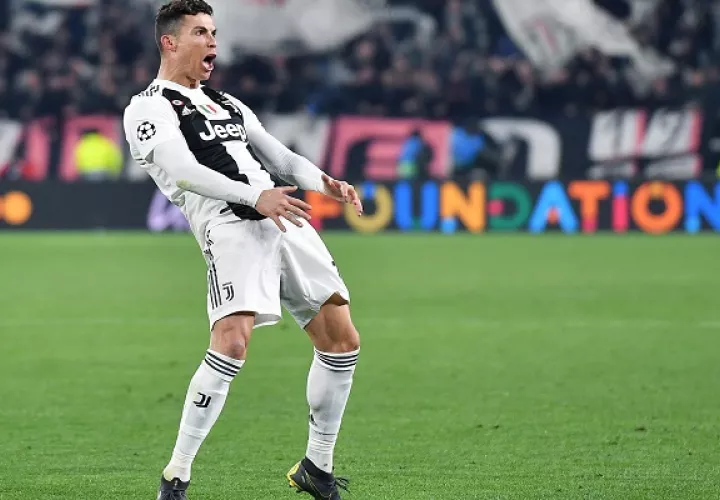 Cristiano no contuvo su euforia.