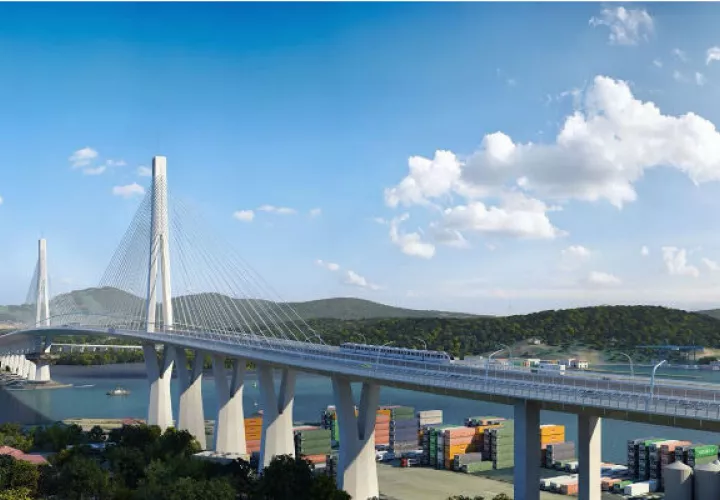 El proyecto del Cuarto Puente sobre el Canal de Panamá tiene un costo de $1,420 millones. Foto/Archivo