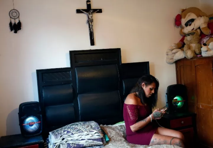 Kenya Cuevas se pasó al activismo el 29 de septiembre de 2016. FOTO/EFE