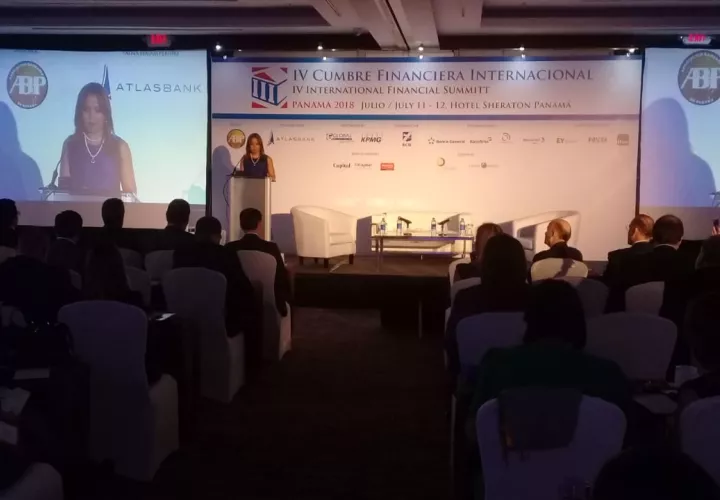 La IV Cumbre Financiera Internacional de Panamá se realiza este 11 y 12 de julio en el hotel Sheraton.