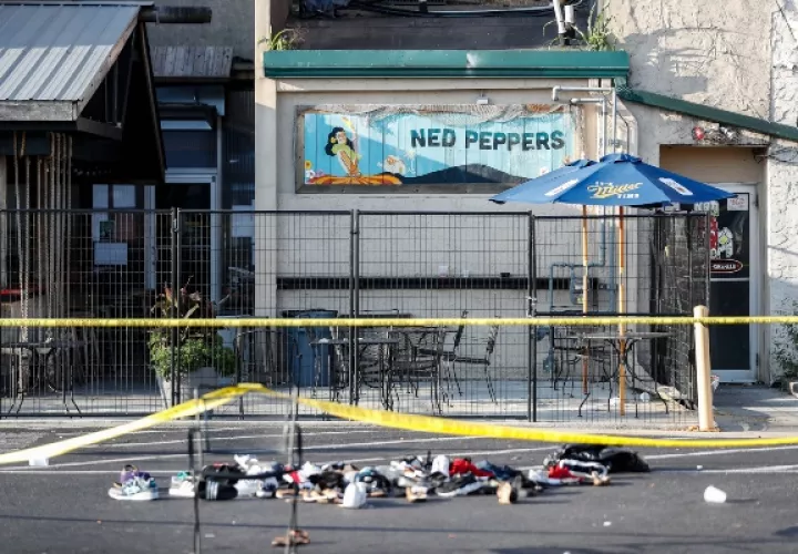 El tiroteo, que comenzó a la 1.00 hora local, ocurrió en las proximidades del bar Ned Peppers, al oeste del centro de Dayton, hasta donde se desplazaron numerosos agentes de policía y ambulancias, según testigos citados por medios locales. FOTO/AP