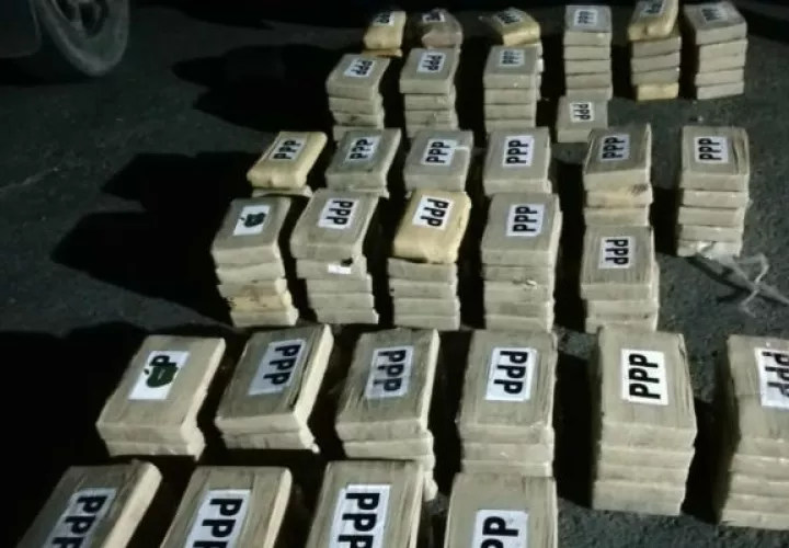 Decomisan drogas en la Chorrera. Foto/Redes Sociales