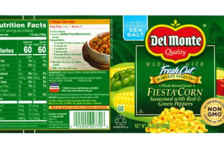  Los productos sujetos a retiro son las latas de 15.25 onzas (432g) 