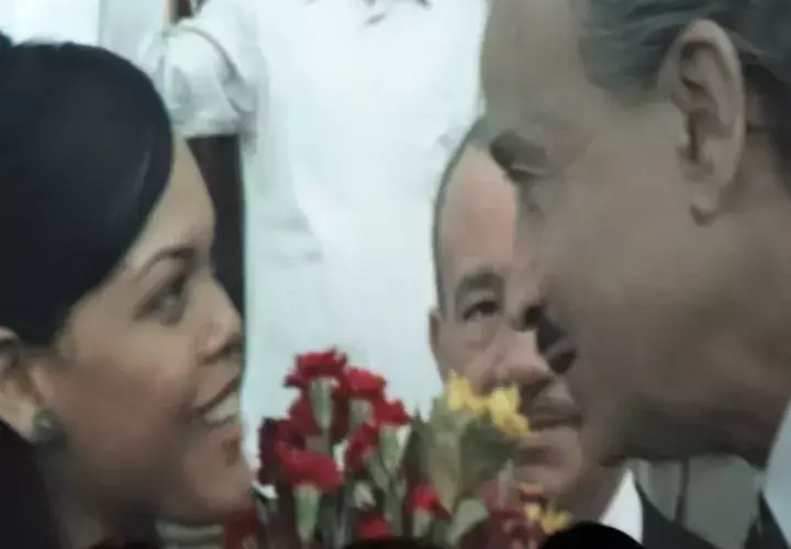 Rafael Leonidas Trujillo veía a las mujeres como objetos de placer. En su machismo y petulancia las subestimaba.No admitía negativa por parte de ellas. Minerva Mirabal no se dejó amilanar. Escena de 'Trópico de sangre'.. Foto: Rosalina Orocú Mojica.