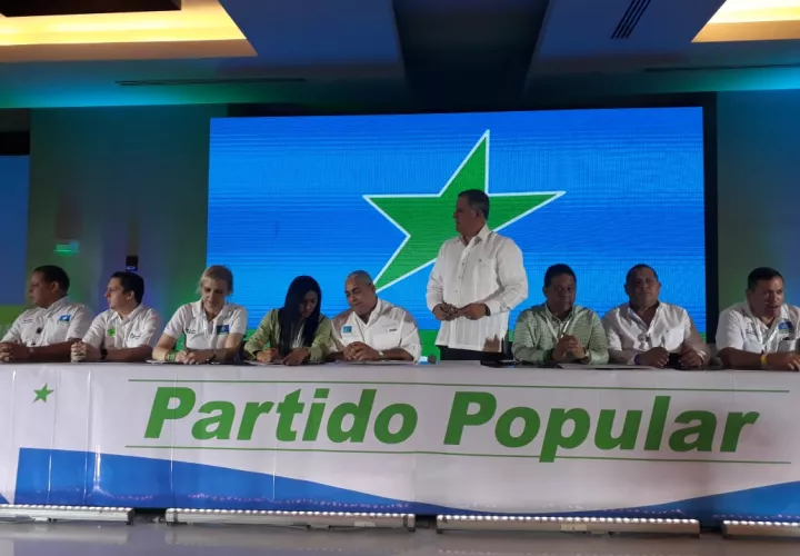 Panameñistas y Partido Popular van nuevamente en aliaza. Foto/Victor Arosemena