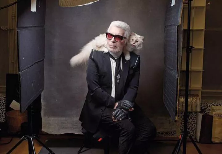 Karl Lagerfeld.