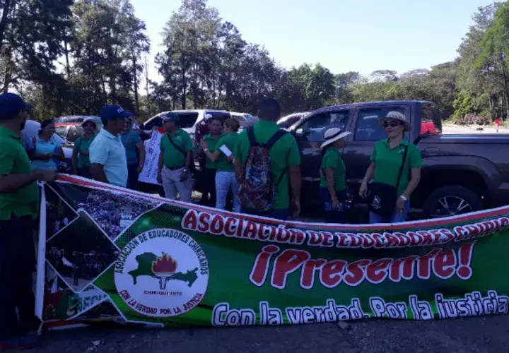No han recibido respuesta por parte del Ministerio de Educación, en Chiriquí. 