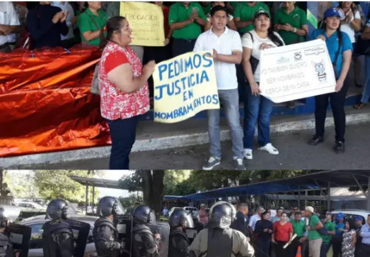  Gobierno está presionando para "legalizar nombramientos [permanentes] sin ir a concurso".