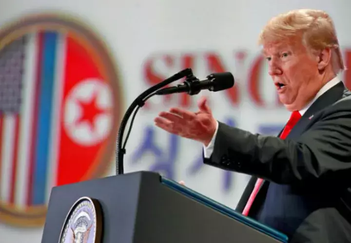 Trump ha advertido de que si no se consigue un acuerdo, elevaría los aranceles.  EFE