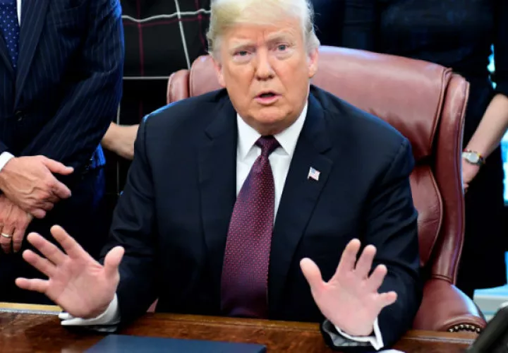 Trump habló también de la salida esta semana de la Casa Blanca de Mira Ricardel.