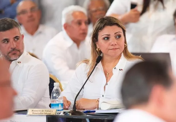 Doris Zapata es la ministra de Trabajo y Desarrollo Laboral. 