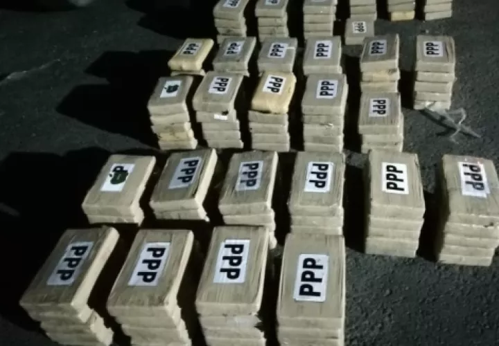 La droga iba en el doble fondo del auto.