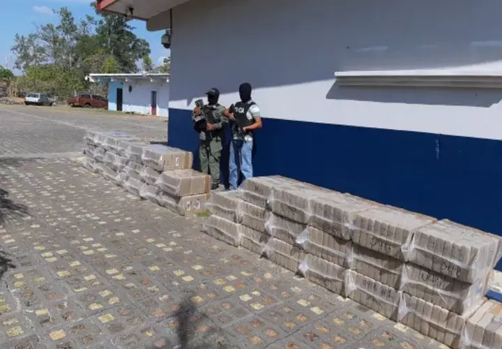 La droga fue encontrada en una residencia y se presume que hay extranjeros implicados en el hecho. Foto/Melquiades Vásquez