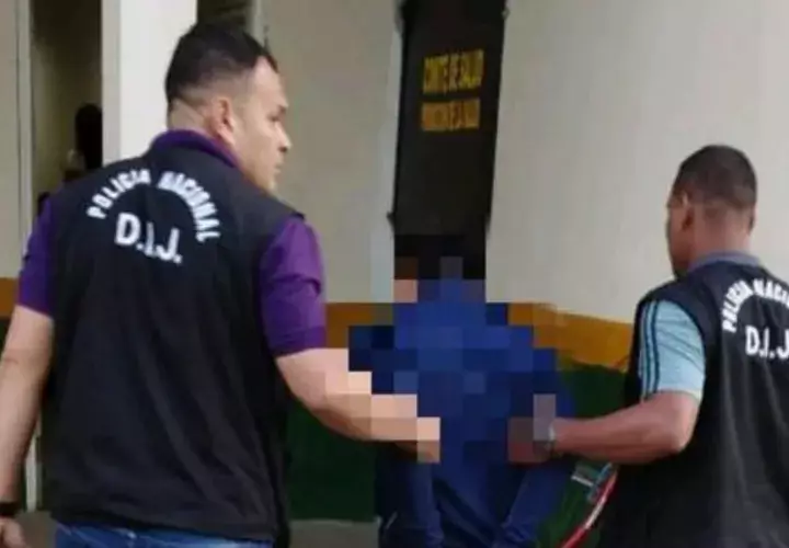 El sujeto y la droga la cual no fue especificadas  fueron puestas a órdenes de las autoridades correspondientes. Foto/Mayra Madrid