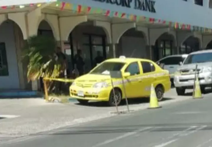 El pasajero del taxi es un ciudadano de 19 años. Foto/José Vásquez