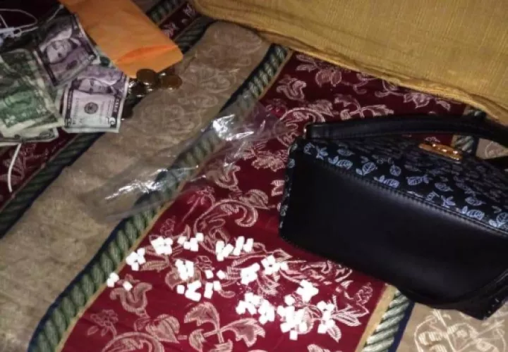 La detención se dio en la calle 8, avenida Bolívar, donde se incautó una trituradora, pesa, y dinero marcado de una compra controlada. foto/Diómedes Sánchez