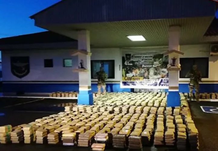 Más de 38 mil 789 toneladas de droga incautadas en el 2018. Foto/Cortesía
