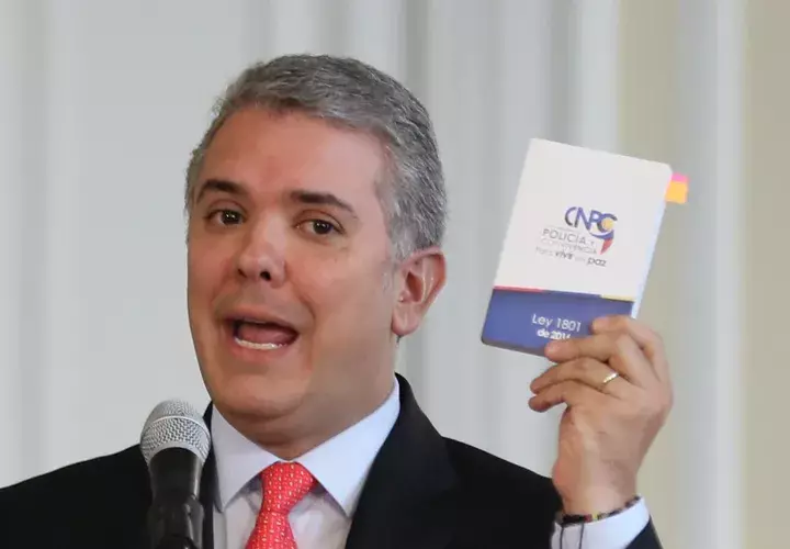 El presidente de Colombia, Iván Duque, ha dejado claro que no reconoce el nuevo período presidencial de Nicolás Maduro. FOTO/EFE
