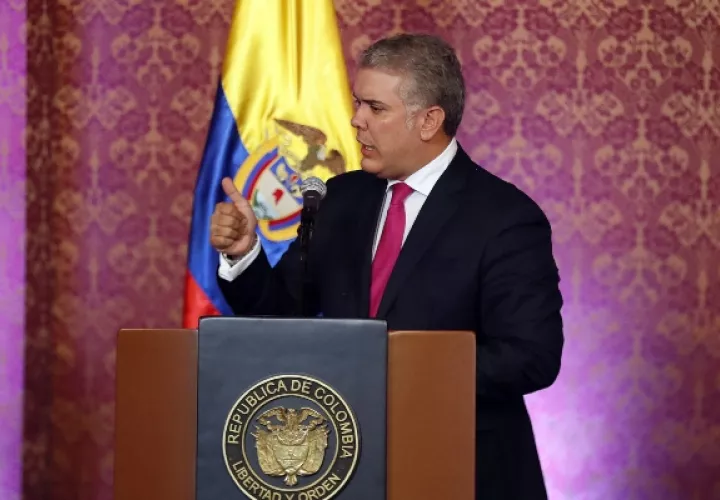 Iván Duque asegura que más de 150 niños han sido rescatados de las garras de los grupos ilegales.
