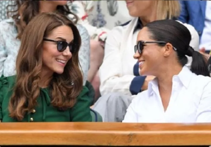  Kate Middleton y Meghan Markle. Foto: Instagram